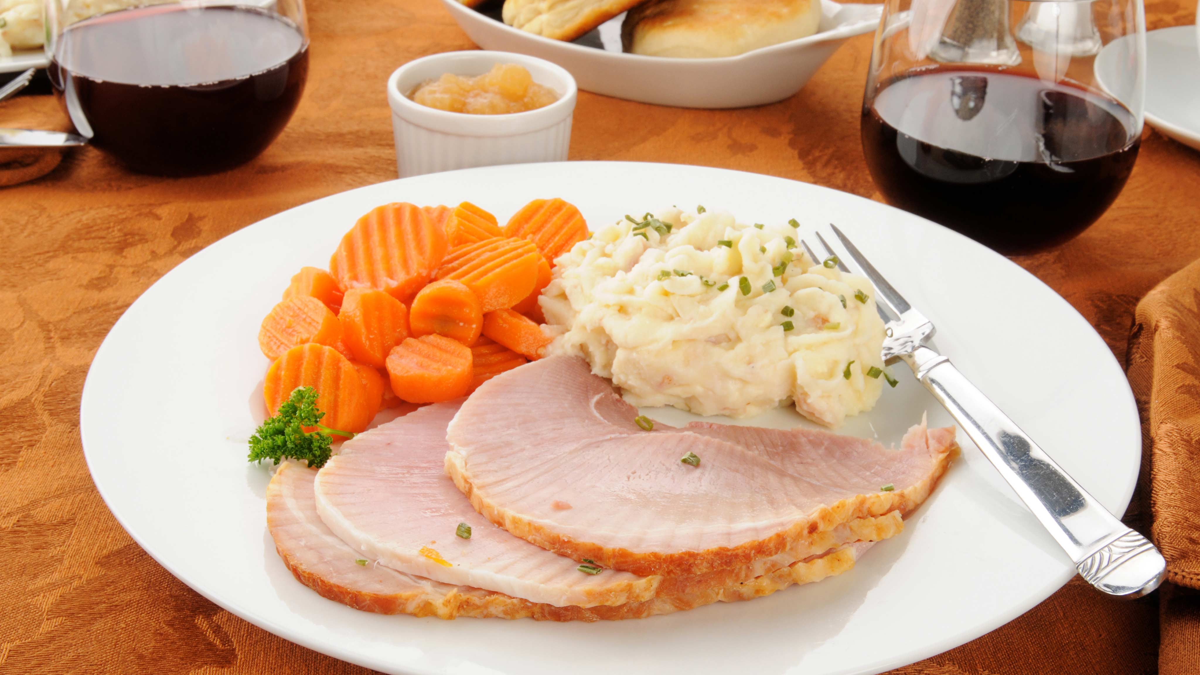 Image for Recipe Honey Glazed Ham Steak