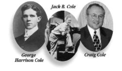 George Harrison Cole - Jack B. Cole - Craig Cole