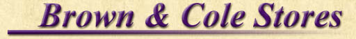 Brown & Cole Stores