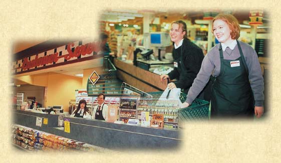 Customer Service & Checkout Line