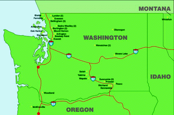 Store Locations Map
