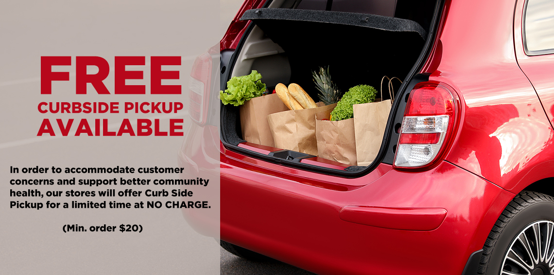 Free Curbside Pickup